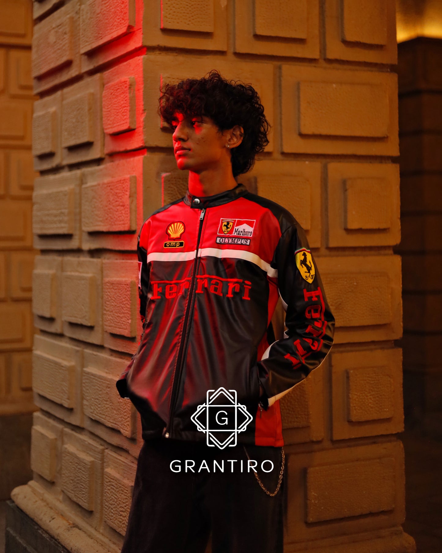 Ferrari Olympus Leather Jacket – Grantiro® Special Edition