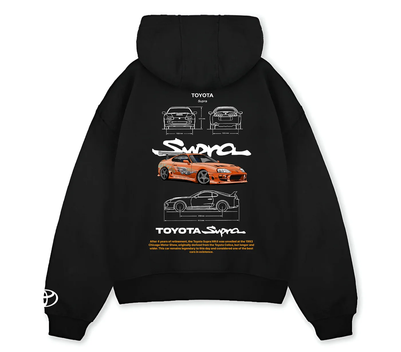 Oversized Supra Hoodie