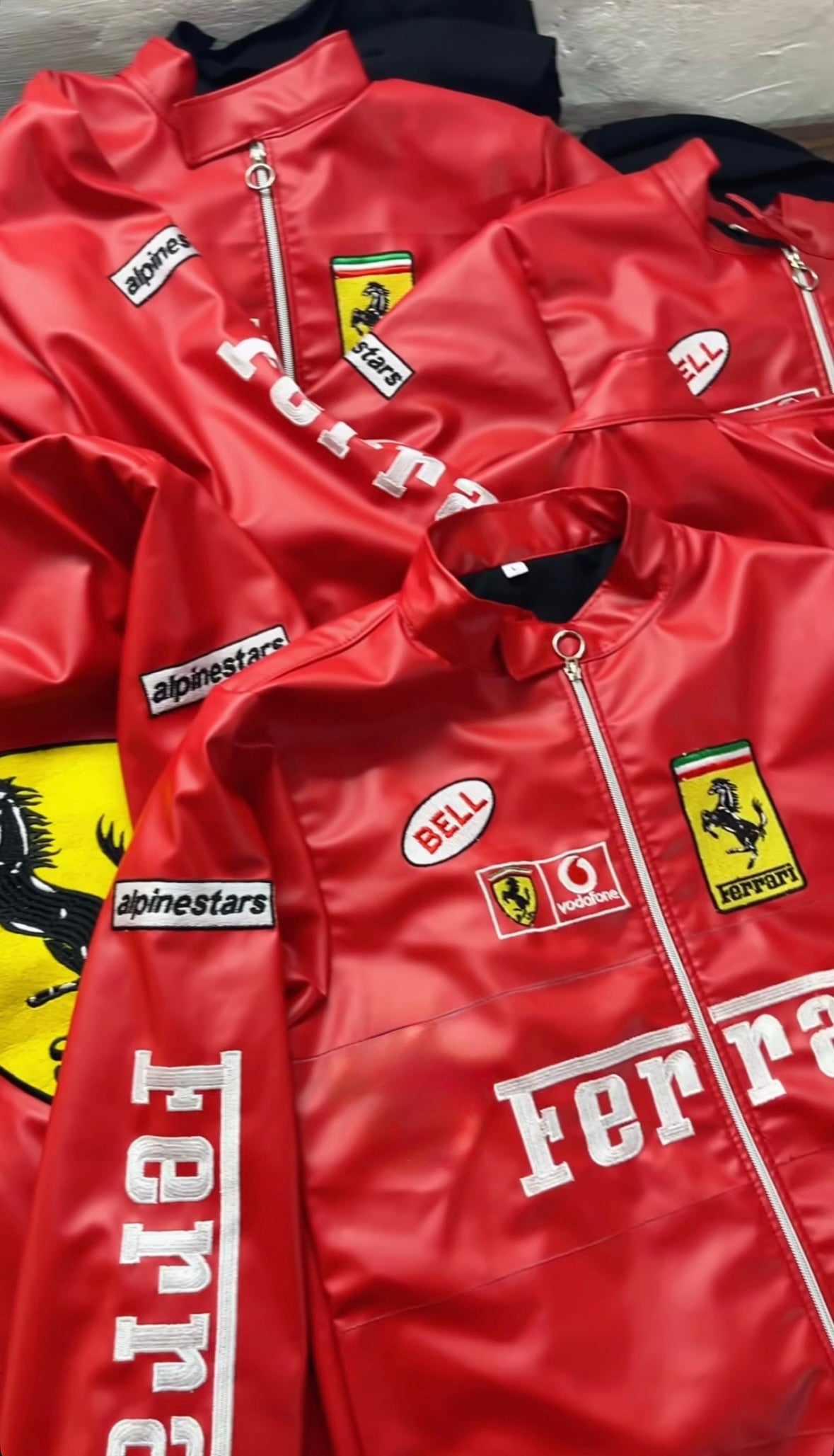 Redline Ferrari Leather Jacket – Limited Edition