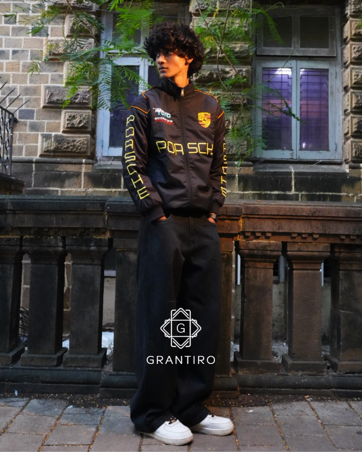 Porsche Puffer Embroidered Jacket | Limited-Drop | Grantiro® Velocity Edition