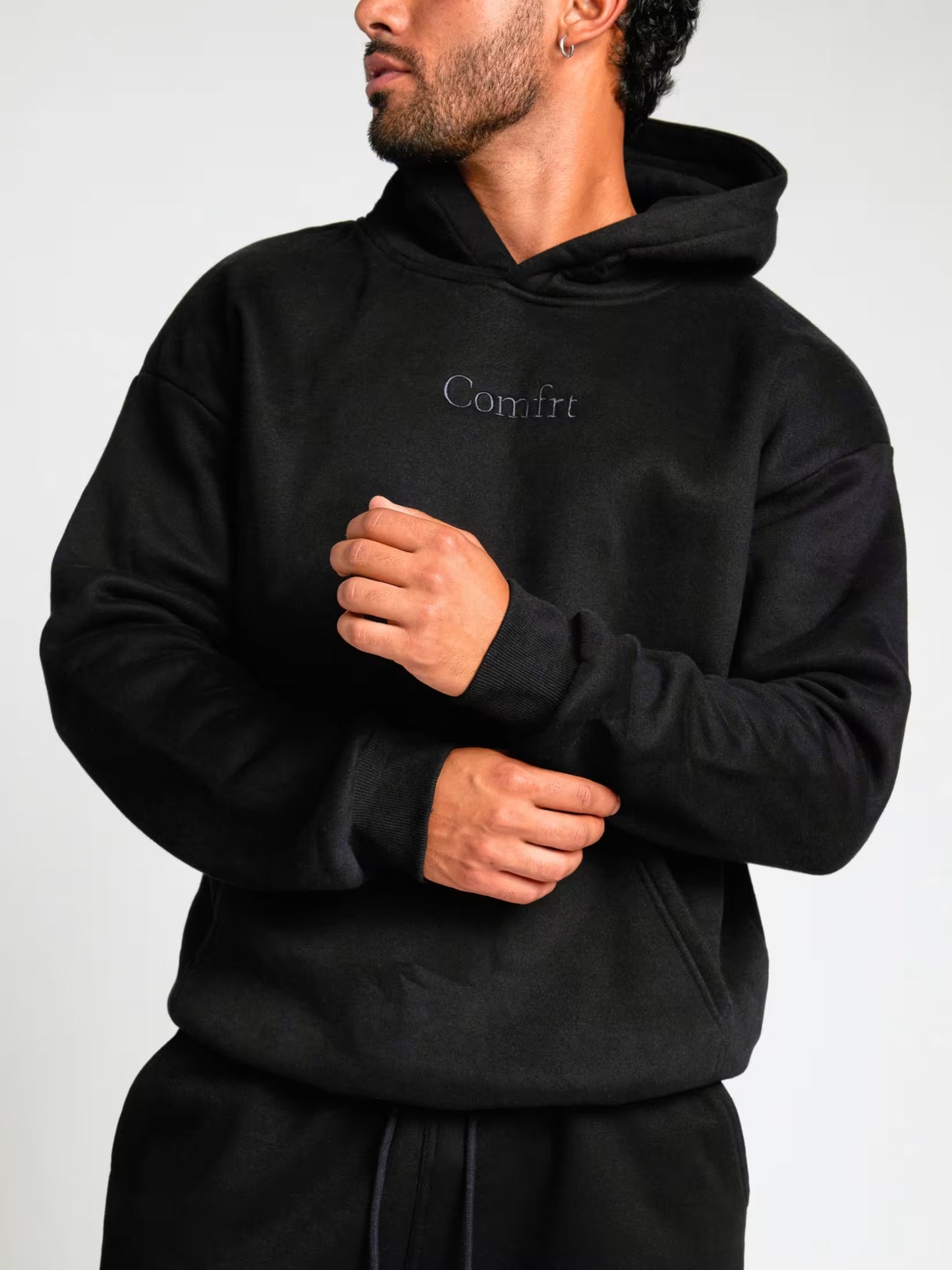 Signature Hoodie - Onyx Black