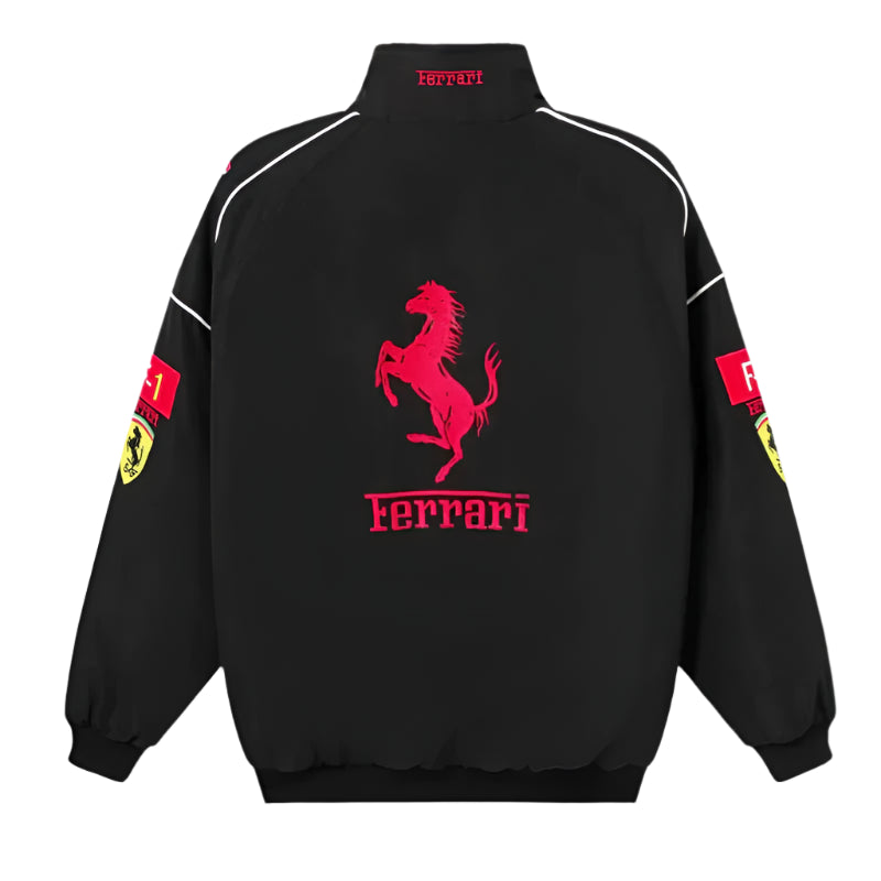 Black Ferrari Jacket in India by Grantiro