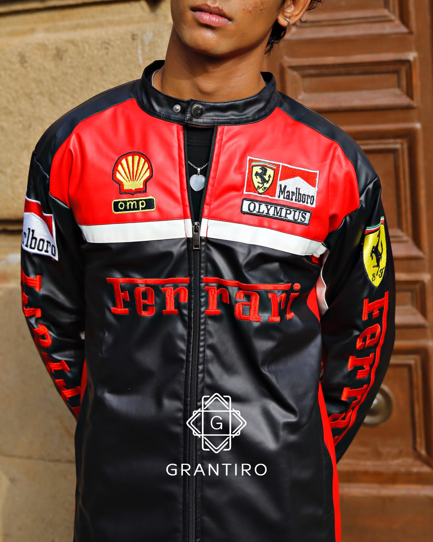 Ferrari Olympus Leather Jacket – Grantiro® Special Edition