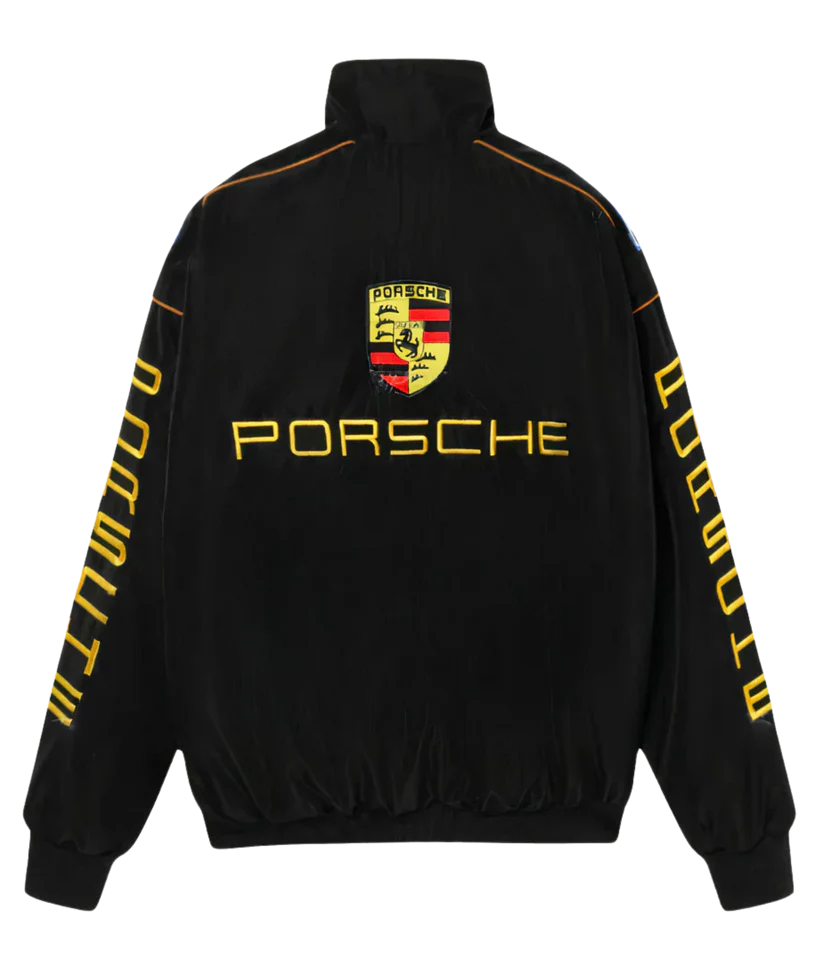 Black Porsche jacket