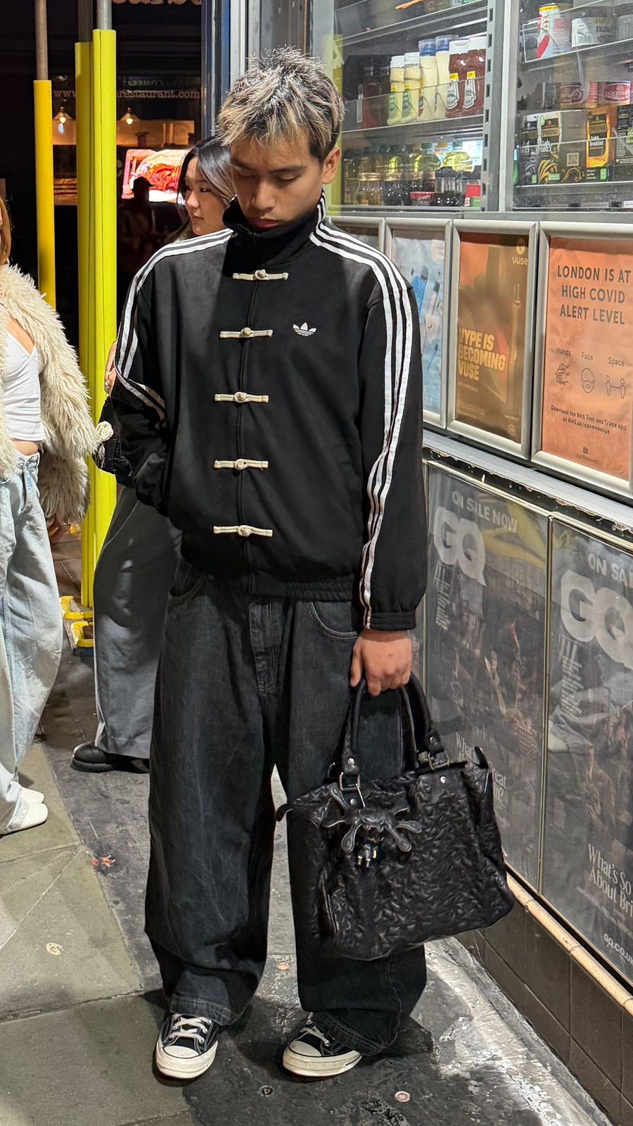 CNY-Inspired Premium Black Suede Jacket | Grantiro®