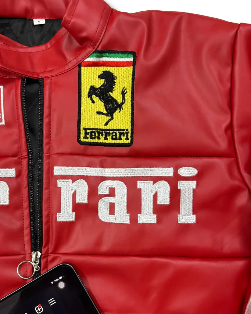 Redline Ferrari Leather Jacket – Limited Edition