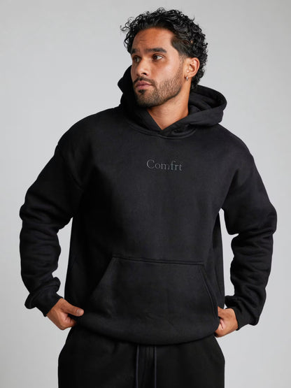 Signature Hoodie - Onyx Black