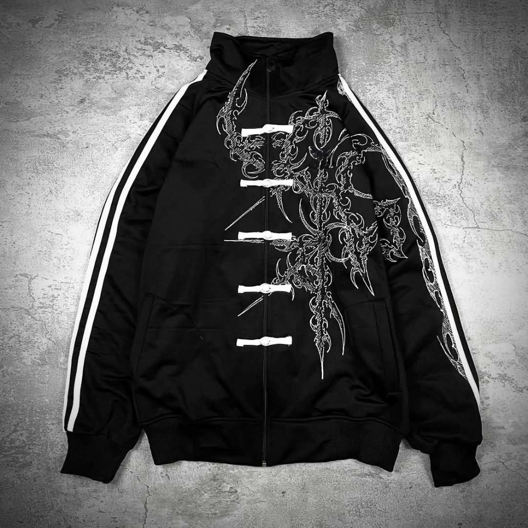 CNY Oni Dragon-Inspired Premium Black Jacket | Grantiro®