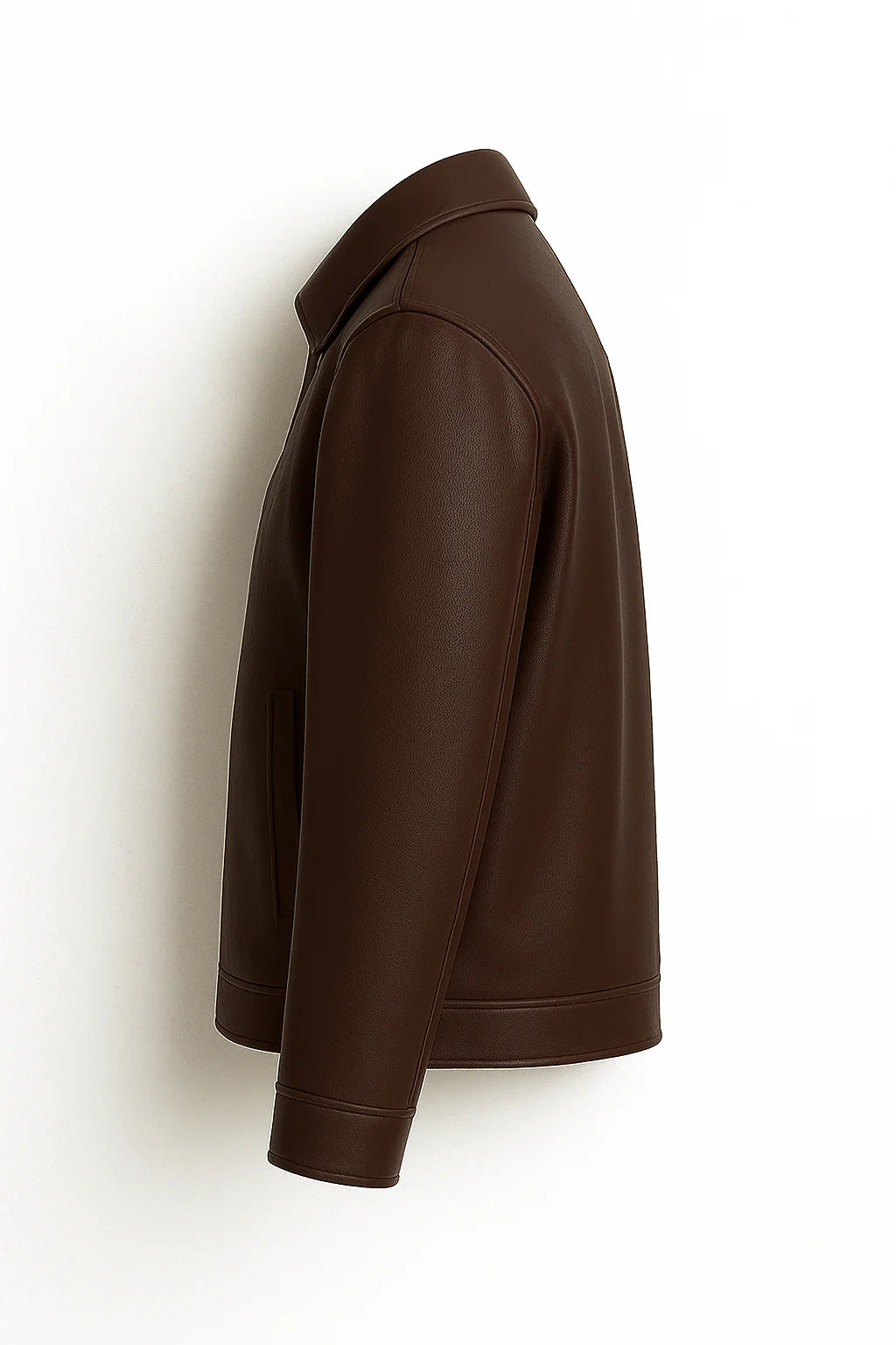 Classic Brown Leather Jacket | Grantiro®