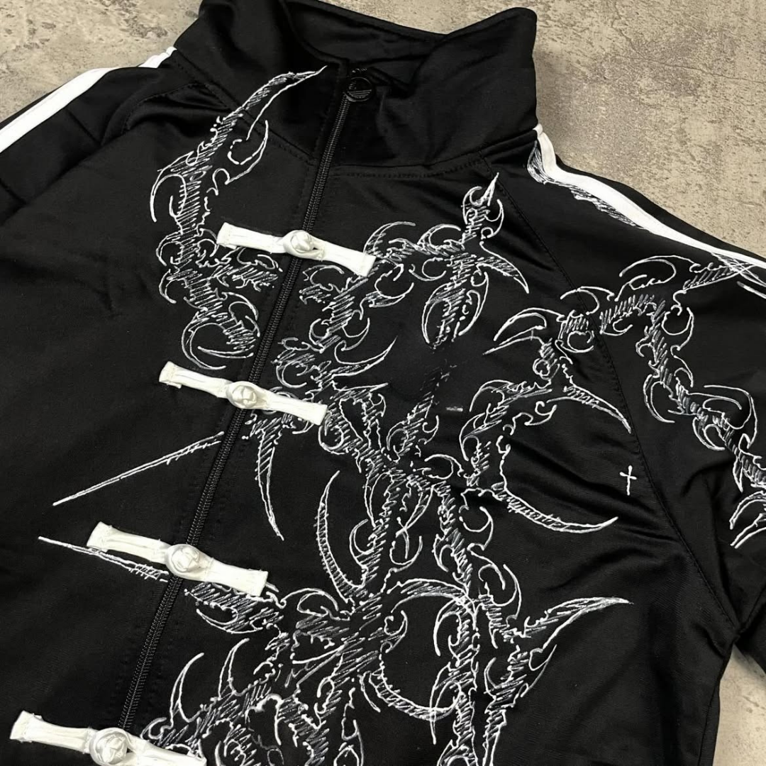 CNY Oni Dragon-Inspired Premium Black Jacket | Grantiro®