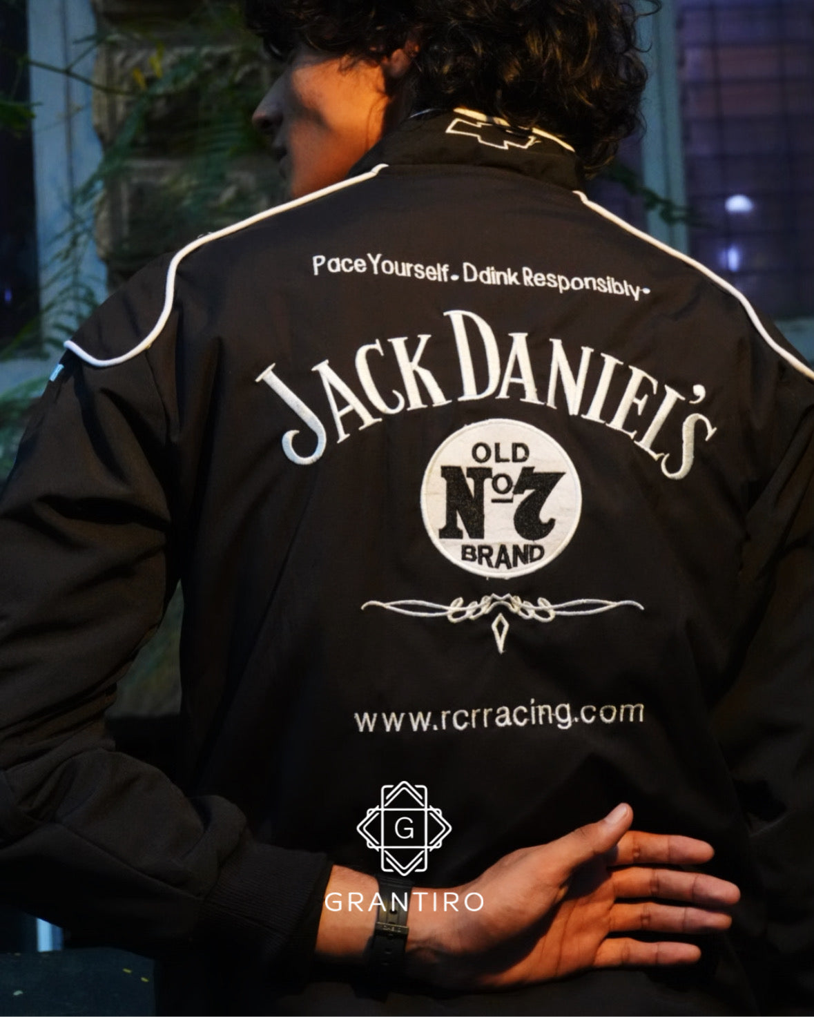 Jack Daniel’s Puffer Embroidered Jacket – Limited Drop | Grantiro® Edition