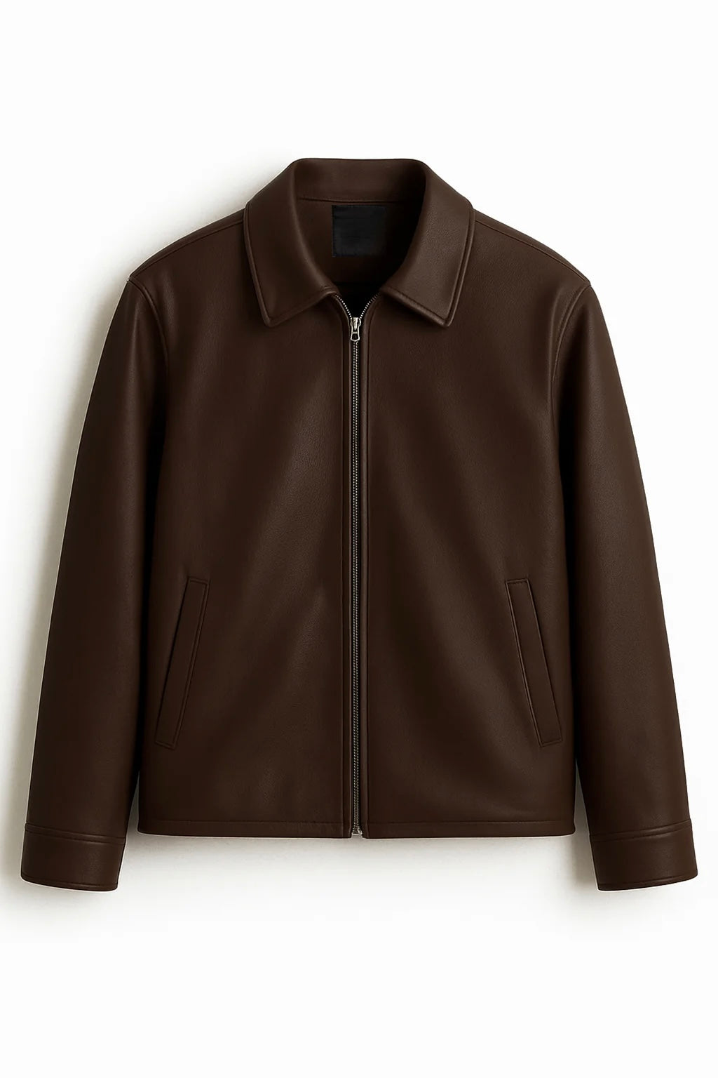 Classic Brown Leather Jacket | Grantiro®