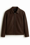 Classic Brown Leather Jacket | Grantiro®