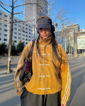 CNY-Inspired Premium Mustard Yellow Jacket | Grantiro®
