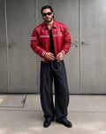 Porsche RED Leather Jacket – Limited Drop | Grantiro® Luxe Edition
