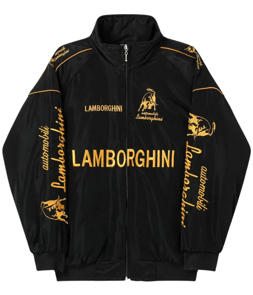 Lamborghini Puffer Embroidered Jacket | Limited-Drop | Grantiro® Velocity Edition