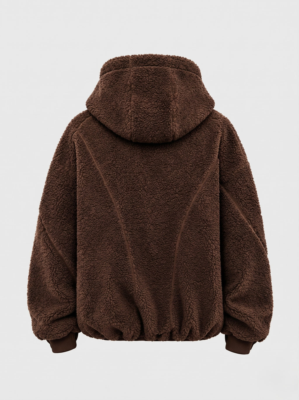 The Mocha Sherpa Hooded Jacket