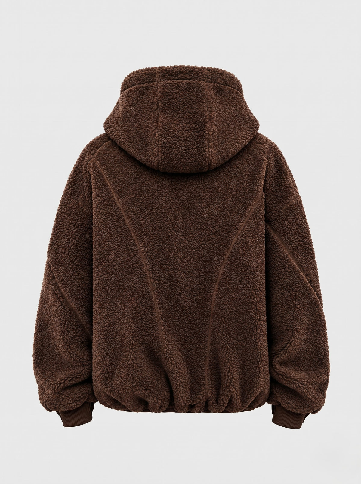 The Mocha Sherpa Hooded Jacket