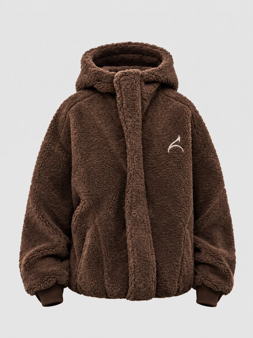 The Mocha Sherpa Hooded Jacket