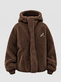 The Mocha Sherpa Hooded Jacket
