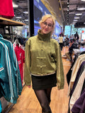 CNY-Inspired Premium Olive Green Suede Jacket | Grantiro®