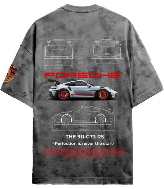 Grantiro Porsche jacket from the Whimsical Wheels collection – premium unisex racing jacket inspired by Porsche’s iconic design.