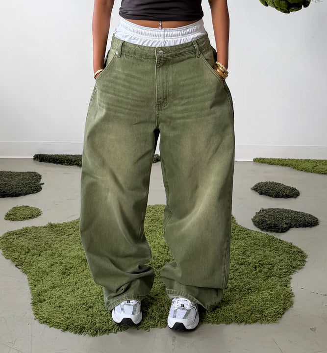 Matcha Denim Jeans | GRANTIRO®