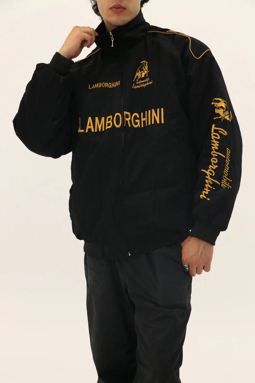 Lamborghini Puffer Embroidered Jacket | Limited-Drop | Grantiro® Velocity Edition