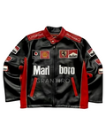 Marlboro Leather Jacket Black Red – Limited Drop | Grantiro® Legacy Edition