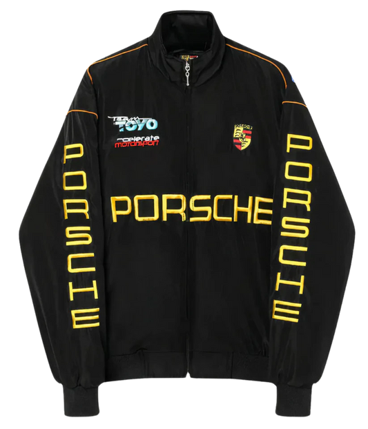 Black Porsche jacket