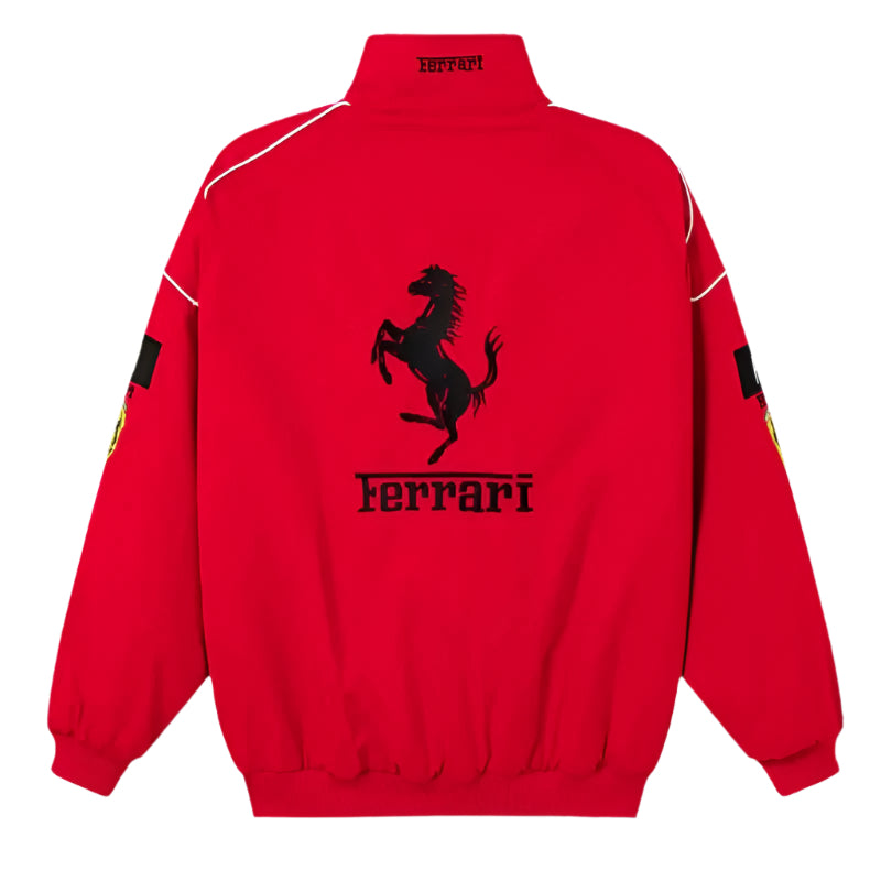 Red Ferrari Jacket in India GRANTIRO® Edition