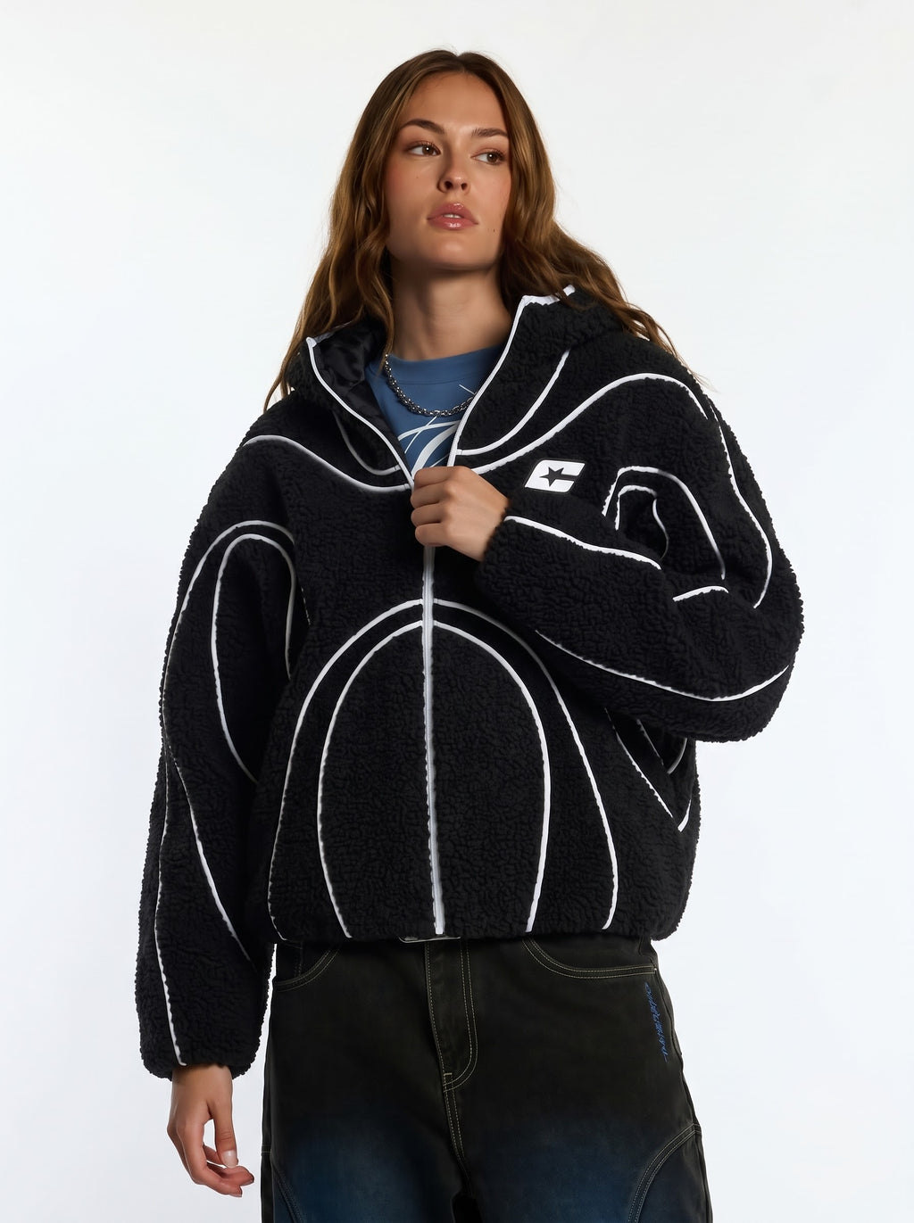Arctic Pulse Sherpa Hooded Jacket