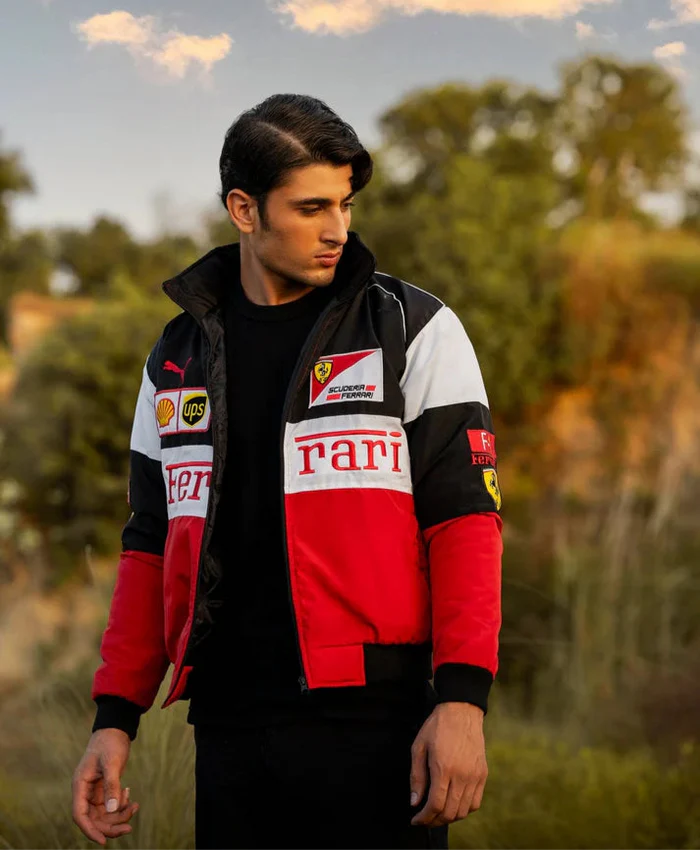Tri-Color Ferrari Jacket in India 