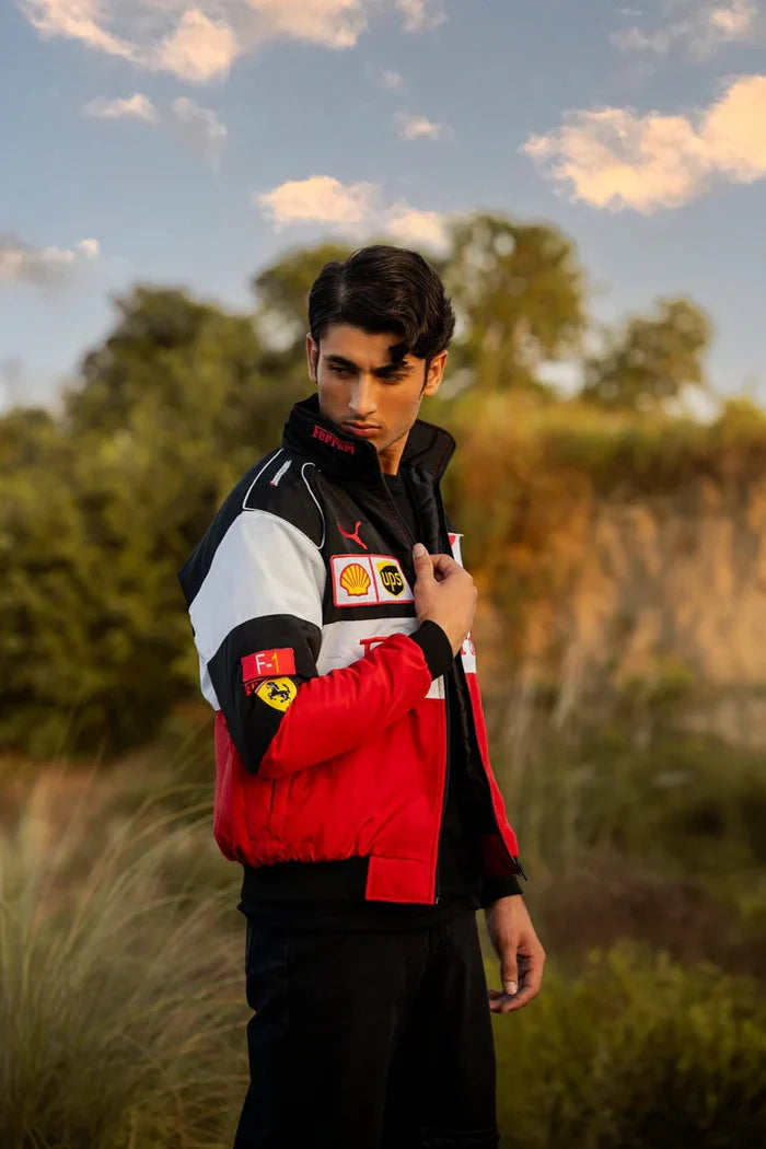 Tri-Color Ferrari Jacket in India 
