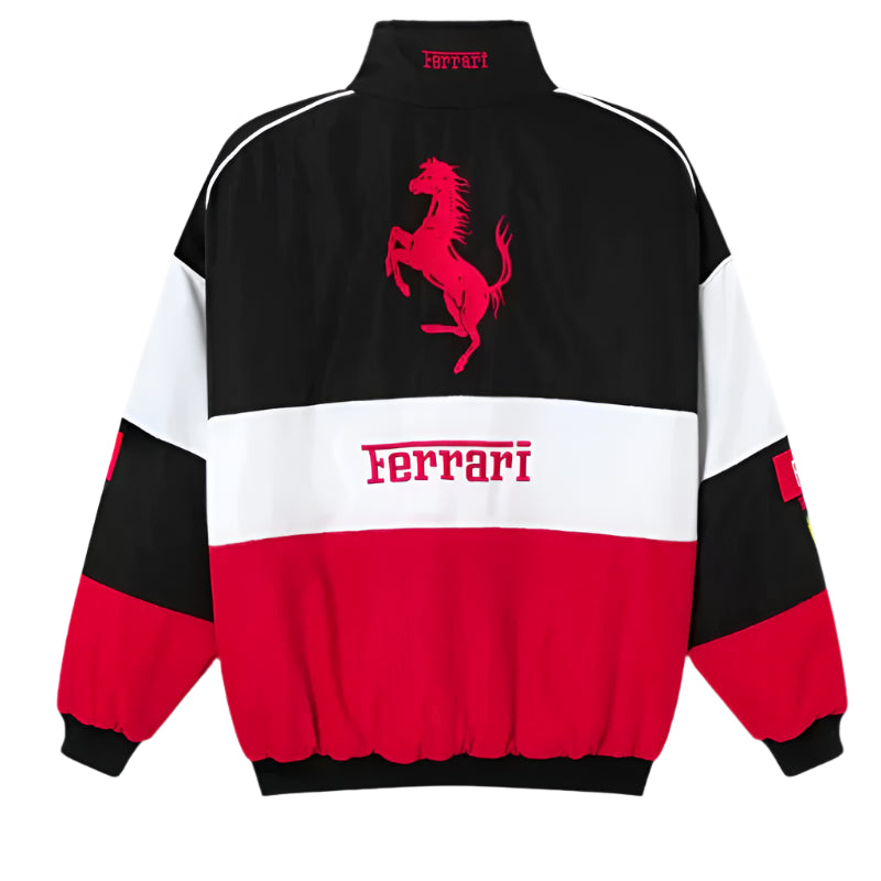 Tri-color Ferrari Jacket in India GRANTIRO® Edition