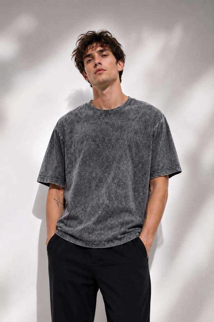 Oversized Stone Wash T-shirt