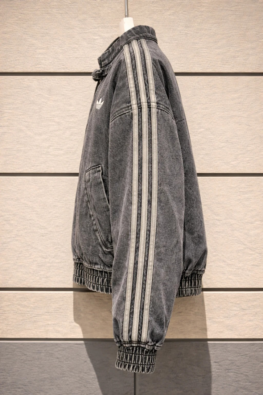 Vintage Washed Denim CNY Inspired – Chinese Knot Jacket | Grantiro®