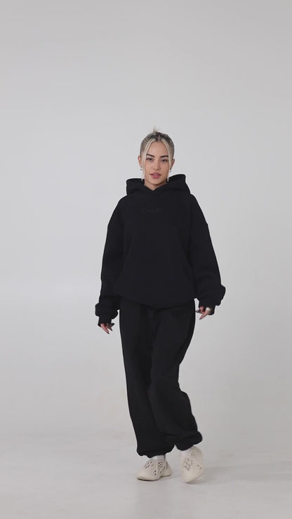 Signature Hoodie - Onyx Black